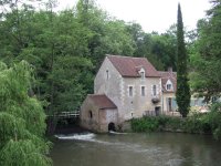 Begin van het traject bij Dorceau